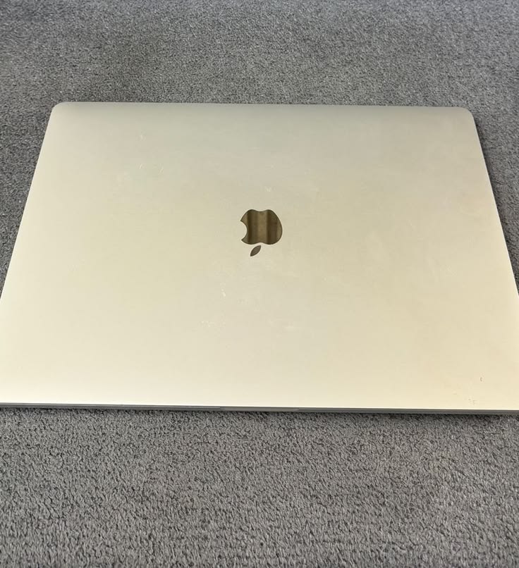 MacBook Pro 15-inch front view with screen on