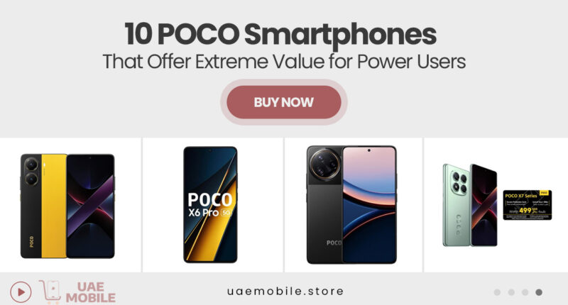 10 POCO Smartphones That Offer Extreme Value for Power Users