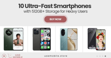 10 Ultra-Fast Smartphones with 512GB+ Storage for Heavy Users