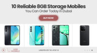 10 Reliable 8GB Storage Mobiles You Can Order Today in Dubai